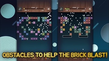 Swipe Brick Breaker : The Blast(STAGE 1-15) || Android Gameplay - Walkthrough