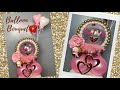 DIY Bubble Balloon Bouquet/Balloon Chocolate Bouquet/Balloon Bouquet for Valentine's day Gift