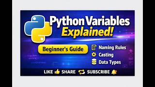 Famous Python Basics for Beginners 🔥 | Variables, Types, Naming & More Wealth
