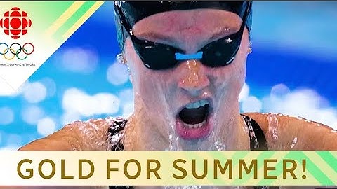 Summer McIntosh wins GOLD in the women's 400m IM at Olympics Games in Paris! | #paris2024