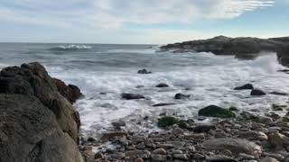 Newport Rhode Island Ocean waves Sounds for Sleeping