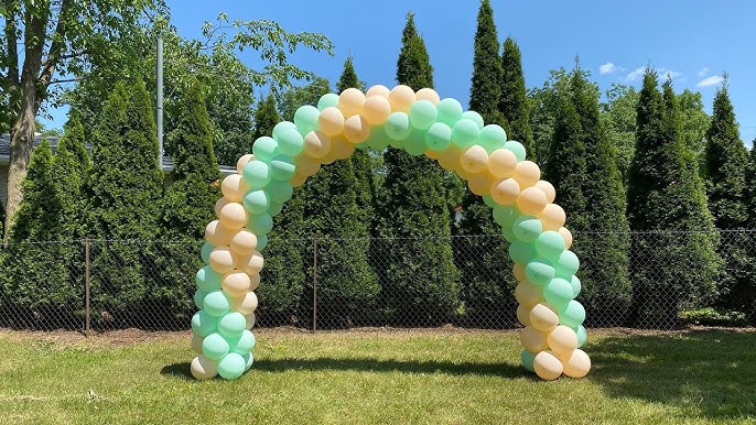 Balloon Arch Tutorial | Decoration At Home - YouTube