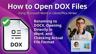 DOX File Extension: How to Open DOX Files — Is It a DOCX Typo?
