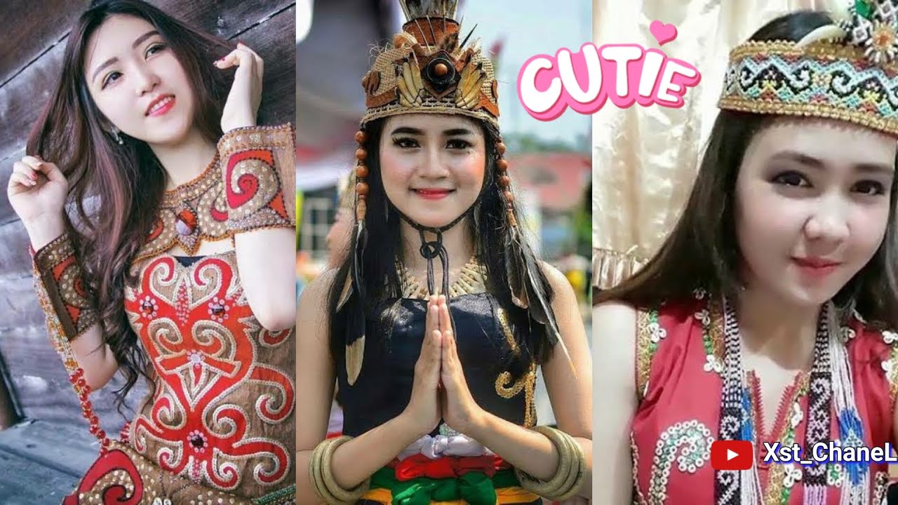 Beberapa Wanita cantik suku  pedalaman  asli di indonesia 