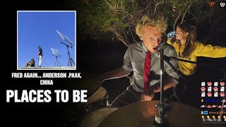 Fred again.., Anderson .Paak, CHIKA - places to be | Drum Cover in the Backyard