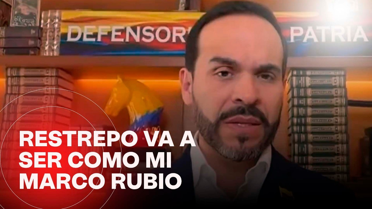 “Va a ser un Marco Rubio en mi gobierno”: de la Espriella sobre su fórmula vicepresidencial