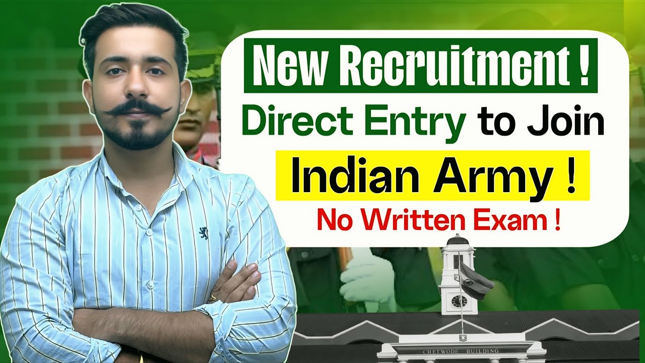 Good News !! Golden Opportunity to Join Indian Armed forces !! No ...