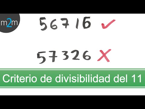 Vídeo: Per quins nombres és divisible?