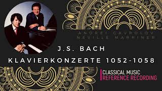 Bach - Keyboard Concertos Nos.1,2,3,4,5,6,7 BWV 1052-1058 + Presentat° (ref. rec. : Andrei Gavrilov)