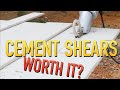 Fiber Cement Shears Review &amp; Demonstration