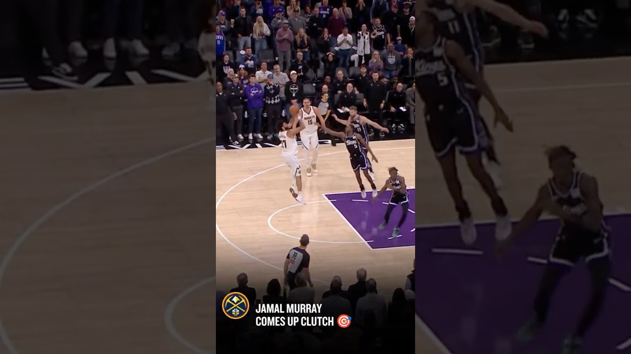 Jamal Murray Comes Up CLUTCH in the Big Moment! 🎯
