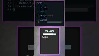 Simple TODO App for Beginners (HTML/CSS/JS)