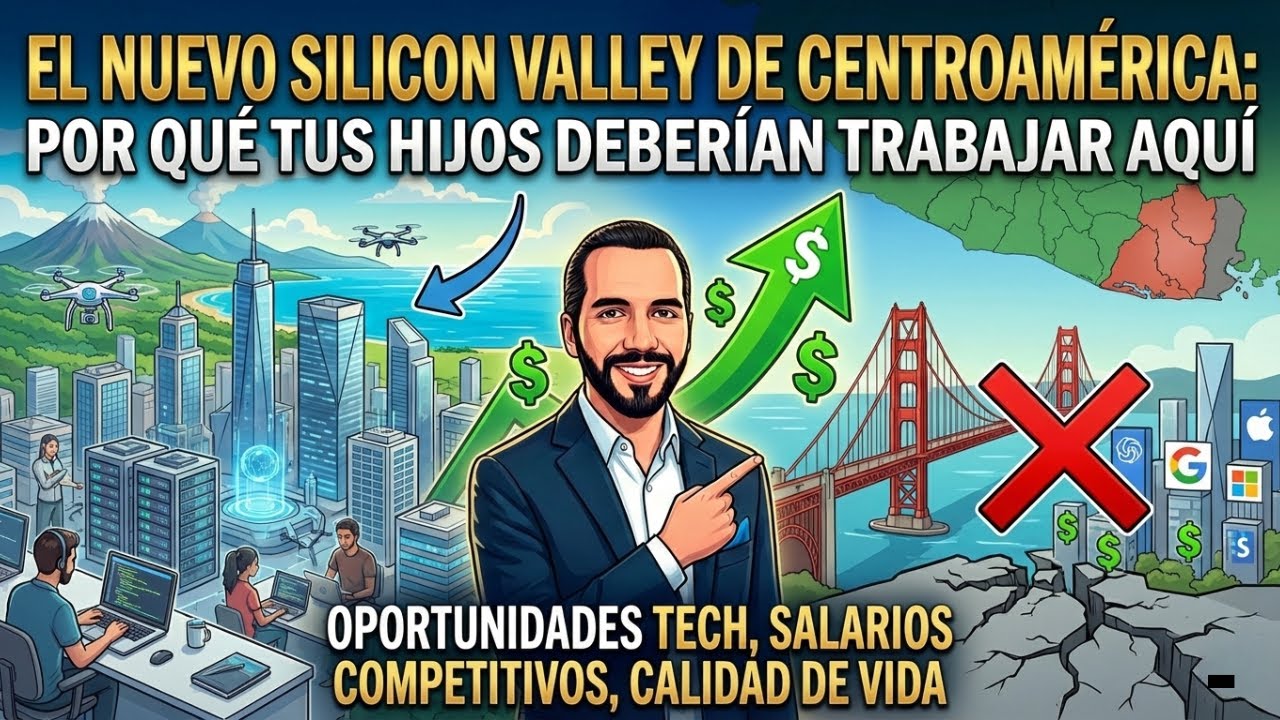 El Nuevo Silicon Valley: Por Qué Tus Hijos Deberían Trabajar en El Salvador