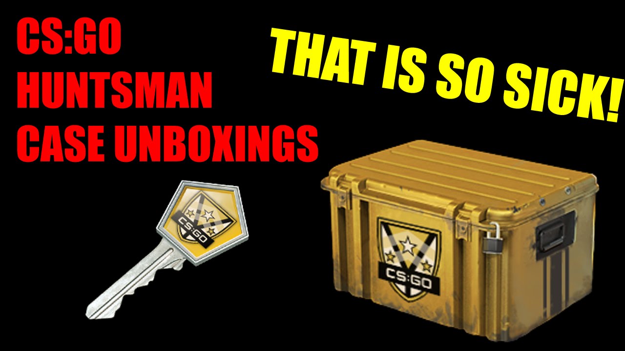 CS:GO 12 Huntsman Case Unboxings 