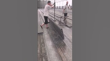 Precast concrte slab loading process #machine #trending #viralvideo #shorts