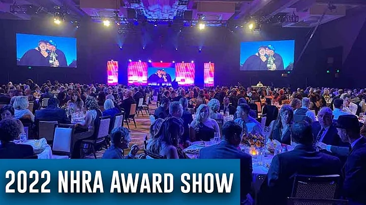 2022 NHRA Camping World Series awards ceremony