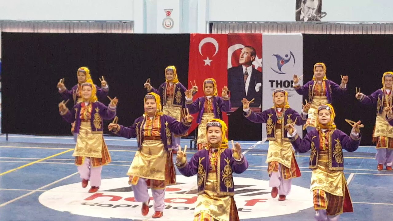 GAZİPAŞA ILKOKULU HALK OYUNLARI ŞAMPİYONU