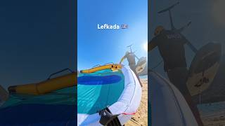 Lefkada Greece - Vasiliki Beach - Wingsurf