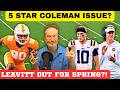 Whats up with Chaz Coleman?, LSU QB OUT?! Tennessee Football,LSU Football,sec football,VOLS football