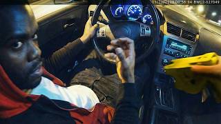 Cop Gets Trapped Inside Suspect’s Fleeing Car