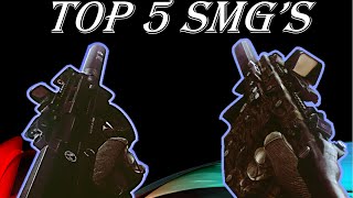 Contract Wars - My Top 5 SMG's