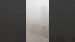 شاهد العاصفة الرعدية من جامعة فيسديس 2⁦⛈️⁩⁦🌧️⁩