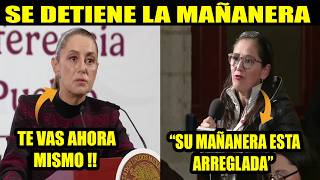 HERMANA DE REYNA SORPRENDE EN LA MAÑANERA Y CLAUDIA LA BOTA POR DECIR MENTIRAS ! 🚨 😱
