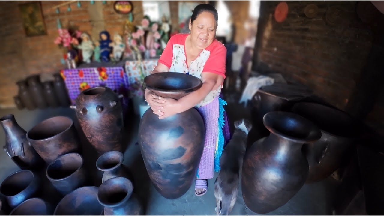 LAS COCUCHAS gigantes artesanía Purépecha!!