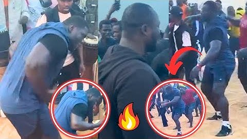 Répétition de tousse bou nekh de Franc Ndiago devant le roi Modou Lo pour son combat contre Ama