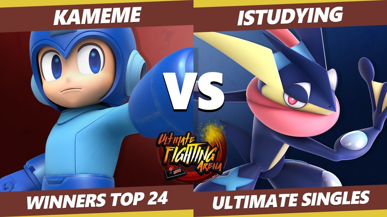 UFA 2019 SSBU - R2G | Kameme (Mega Man) Vs iStudying (Greninja) Smash Tournament Winners Round of 24