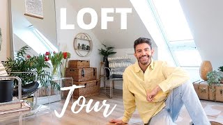 LOFT ROOM TOUR! HOME DECOR ON A BUDGET  FREE FURNITURE, THRIFTED FINDS + DIY'S | MR CARRINGTON 2022