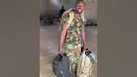 Nigeria soldiers complain of I'll treatment. WATCH