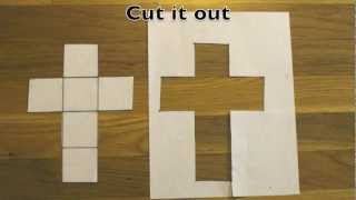 How to make a cube out of a sheet of paper screenshot 5