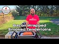 Bacon Wrapped Pork Tenderloins on the Weber Smokey Mountain