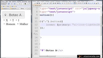 Universidade XTI - jQuery - 35 - Exemplo jQueryUI - Button