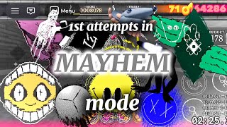 trying MAYHEM mode for the first time on mobile [roblox grace]