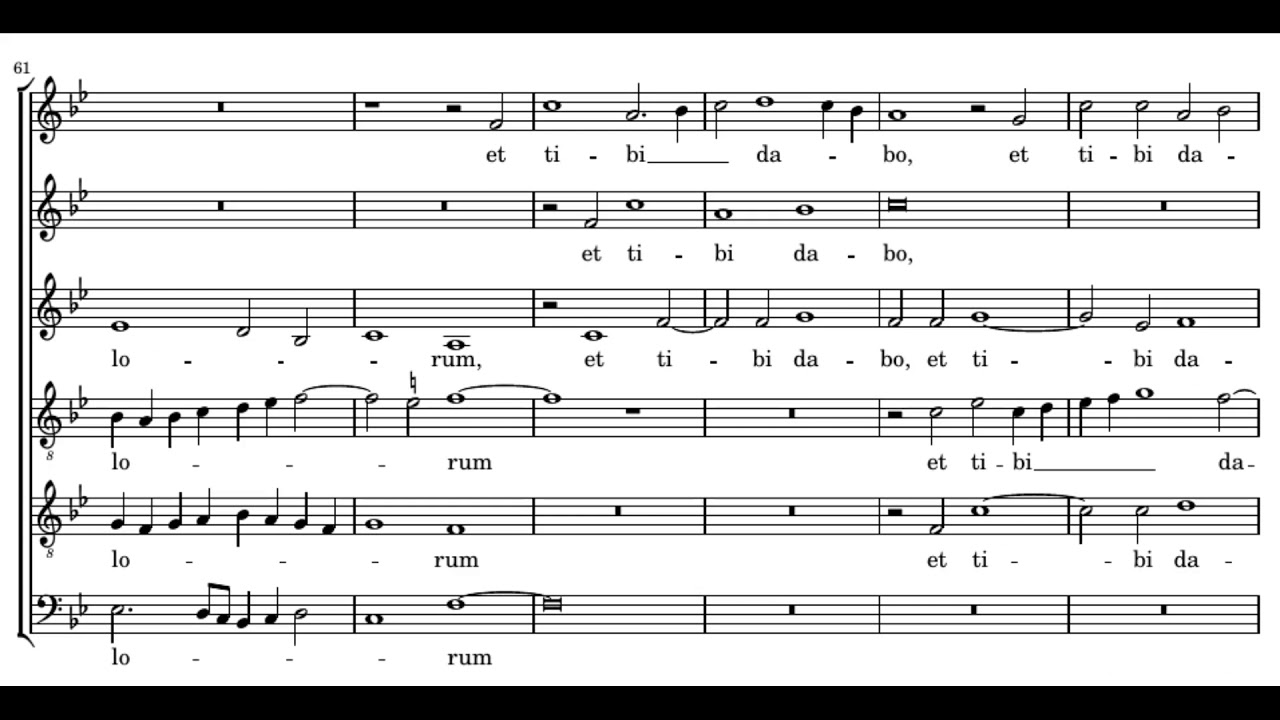 Palestrina: Tu es Petrus 6vv - Tallis Scholars