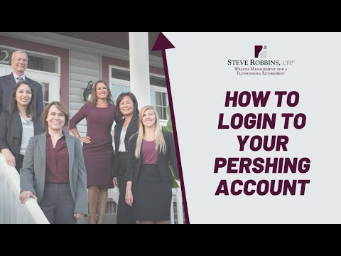 How to Login to Pershing