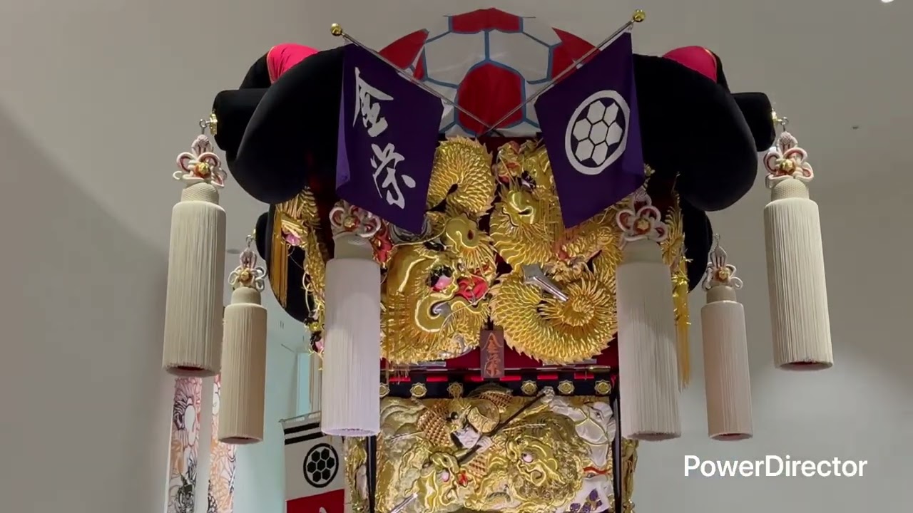 アカガネに金栄太鼓台見に行ってみた！