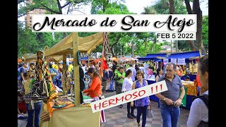 MERCADO DE SAN ALEJO - MEDELLIN 2022 los mejores artesanos.