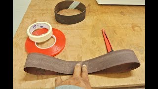 Make your own Sanding Belt quick & Easy