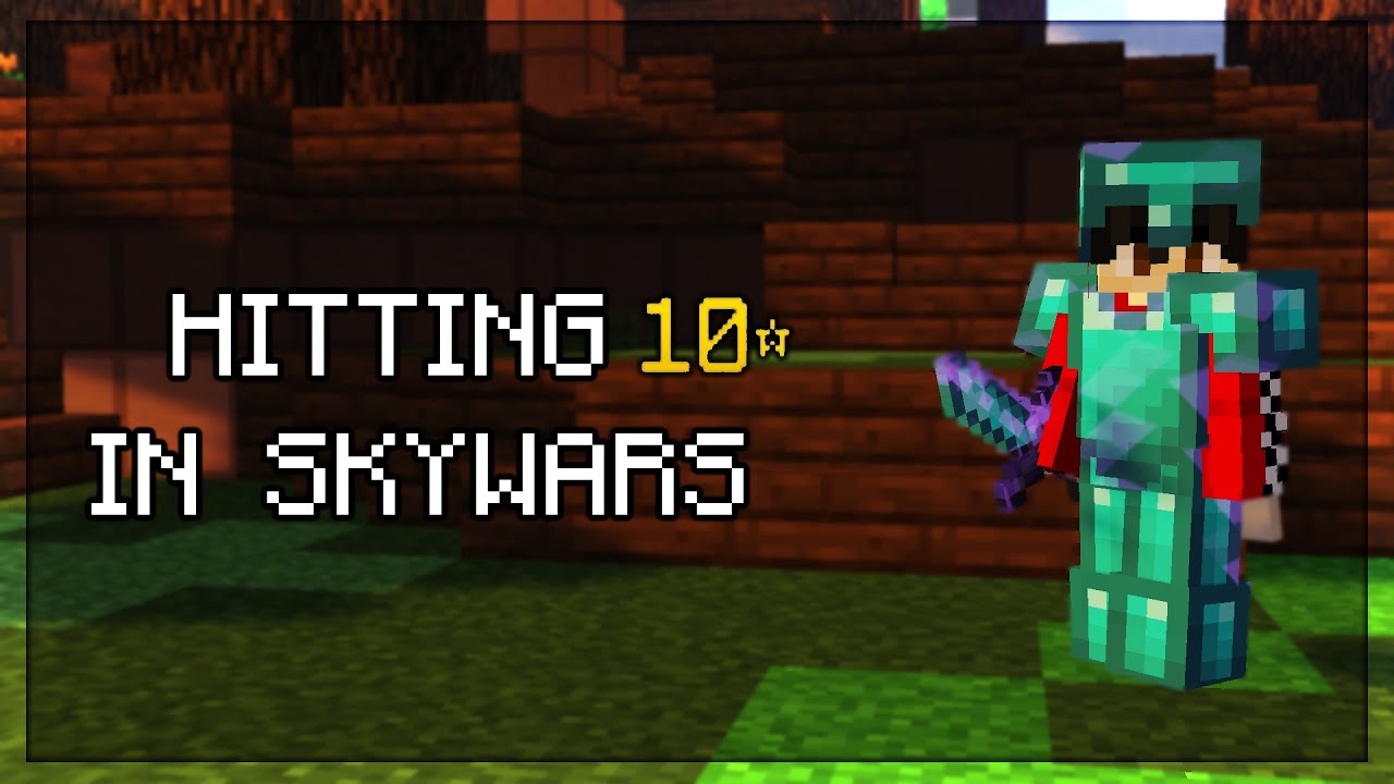 Hitting 10 STARS IN HYPIXEL SKYWARS.