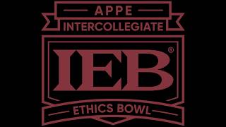 2026 APPE Intercollegiate Ethics Bowl National Championship