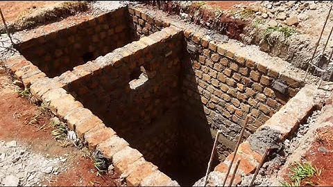 How to construct a septic tank (NEW WAY)