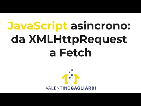 Video: L'API di recupero è asincrona?