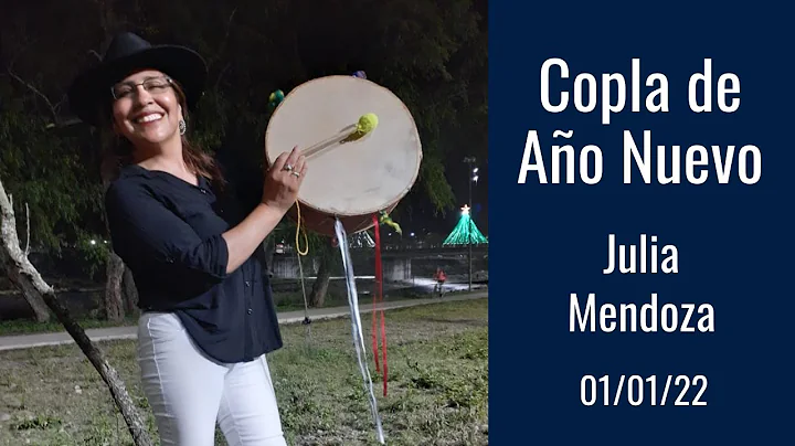 Julia Mendoza regala una copla de Ao Nuevo 2022