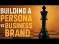 Mindful Marketing S1 EP4 - Building a Persona vs Business Brand Lessons from Mecca & Medina