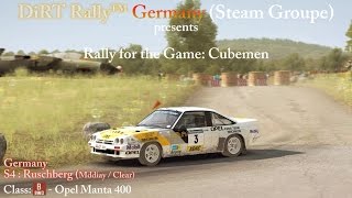 DiRT Rally Germany #089 | AZA's Liga | Rally for the Game: Cubemen | S4 [G27/HD/60fps]