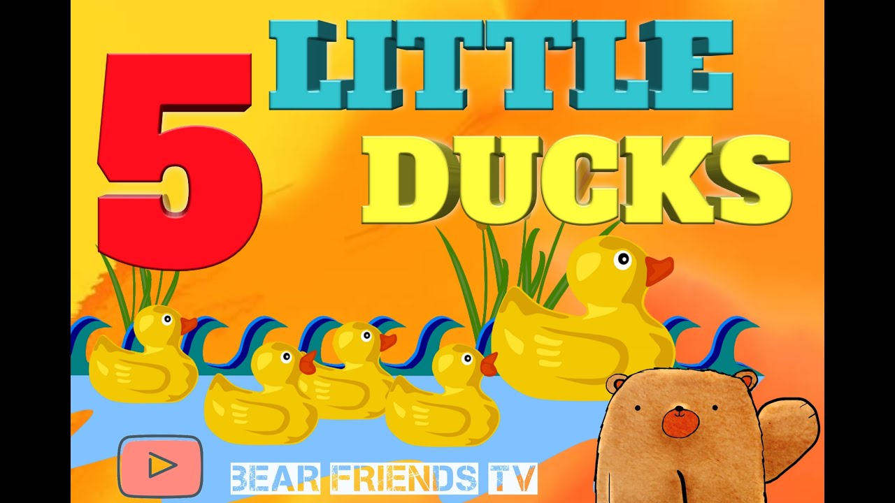 FIVE LITTLE DUCKS (Learn to Count!!!)| Nursery Rhymes & Kids Songs ...