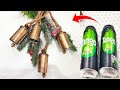 How to make christmas bells from aluminum can  diy antique christmas ornaments